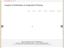 Tablet Screenshot of imagineitembroiderytn.com